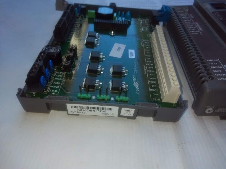 Johnson Controls MS-IOM4710-0 Rev H S/W Ver 4.1 MS-IOU4710-0 Input Output Module - Image 5