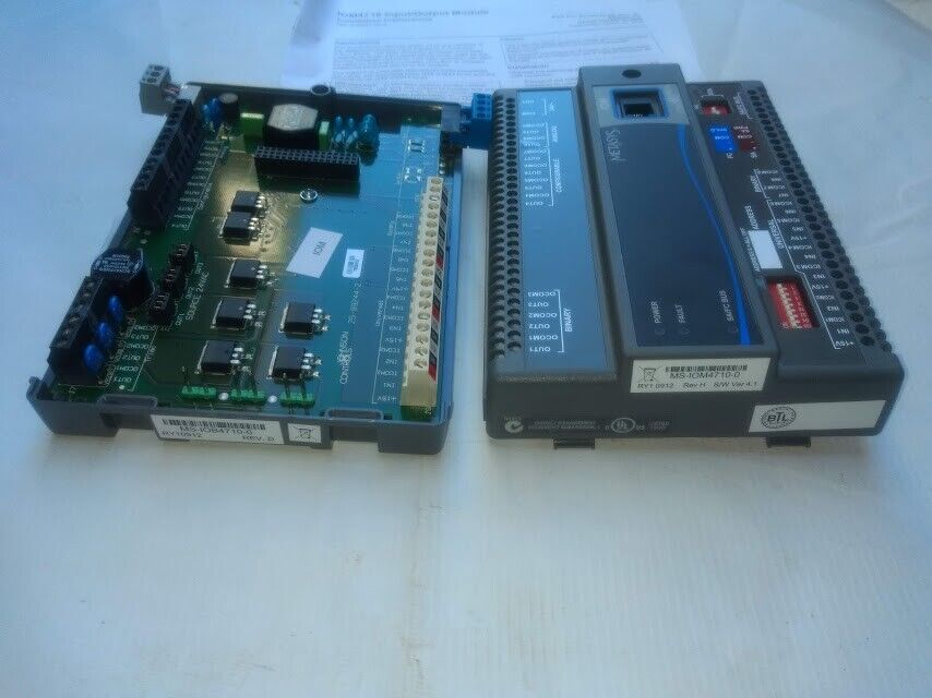 Johnson Controls MS-IOM4710-0 Rev H S/W Ver 4.1 MS-IOU4710-0 Input Output Module - Image 3