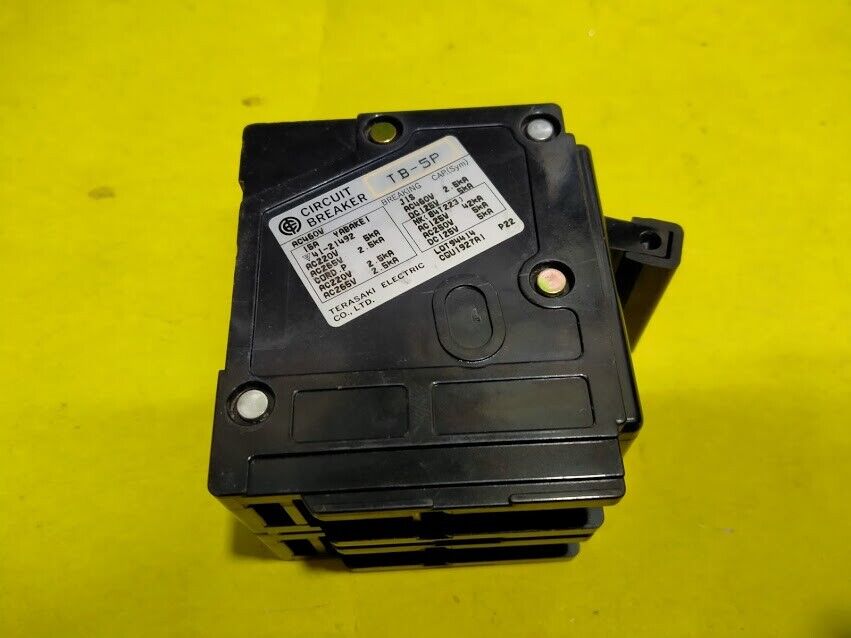 Terasaki Electric TB-5P Circuit breaker New marine store spare TB5P - Image 3