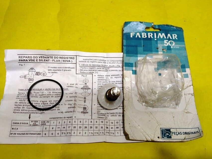 Fabrimar Registro VDE/Sflux 09678 marine store spare New