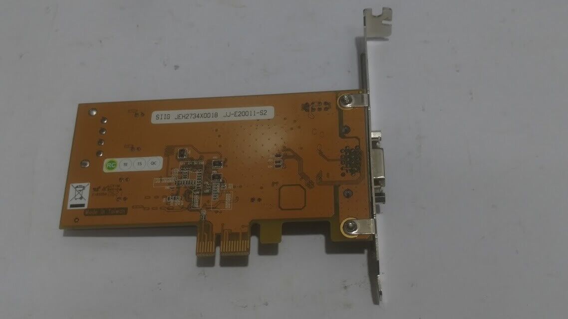 CyberPro SIIG Cyberserial JJ-E20011-S2 JEH2734X0018 PCI-E V 2.0 - Image 6
