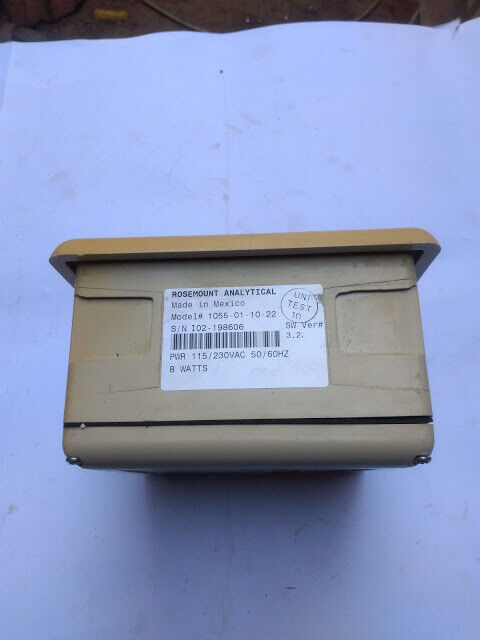 Rosemount Analytical 1055 Solu Comp II 1055-01-10-22 SW Ver. 3.21 - Image 7