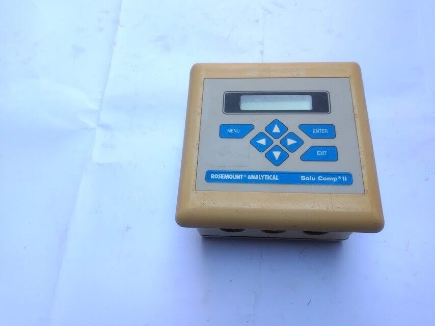 Rosemount Analytical 1055 Solu Comp II 1055-01-10-22 SW Ver. 3.21