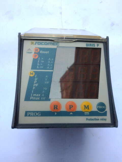 Socomec Diris p protection relay SOCOMEC 870612B - Image 2