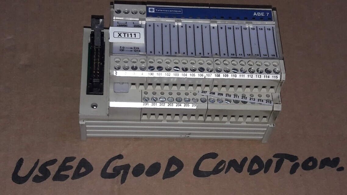 Telemecanique ABE7-H16R21 PLC Controller ABE7H16R21 - Image 3