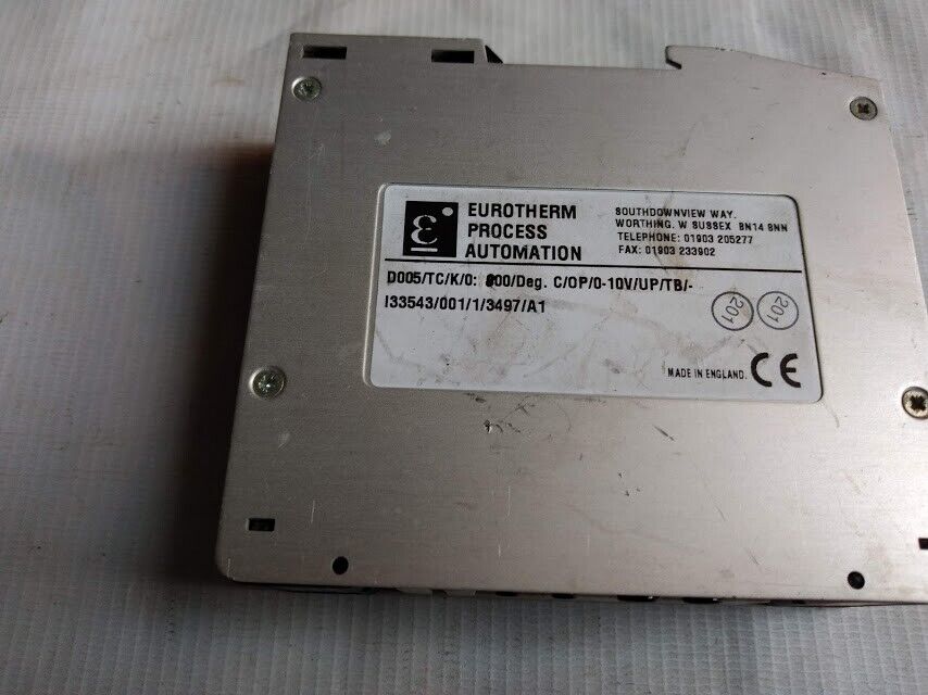 Eurotherm D005/TC/K/0 00/Deg. C/0P/0-10V/UP/TB/-I33543/001 Input Converter - Image 6