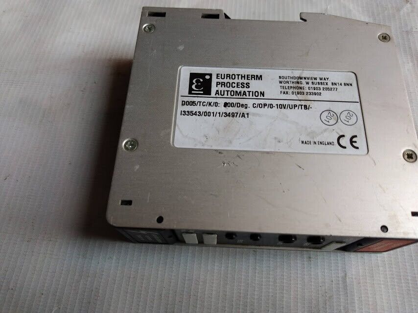 Eurotherm D005/TC/K/0 00/Deg. C/0P/0-10V/UP/TB/-I33543/001 Input Converter - Image 2