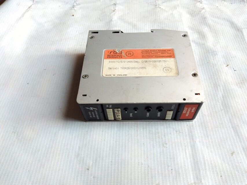 Turnbull Control system D005/TC/S/0-1400/Deg . C/0P/0-10V/UP/TB/ Input Converter - Image 4