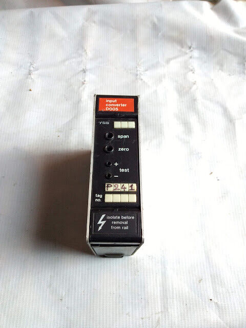Turnbull Control system D005/TC/S/0-1400/Deg . C/0P/0-10V/UP/TB/ Input Converter