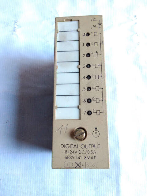 Siemens Simatic S5 6ES5 441-8MA11 E-Stand 03 Digital Ouput Module 6ES54418MA11