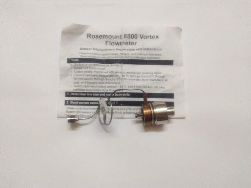 Rosemount 258627N Sensor Wafer-Style Flowmeter 8800 Vortex New