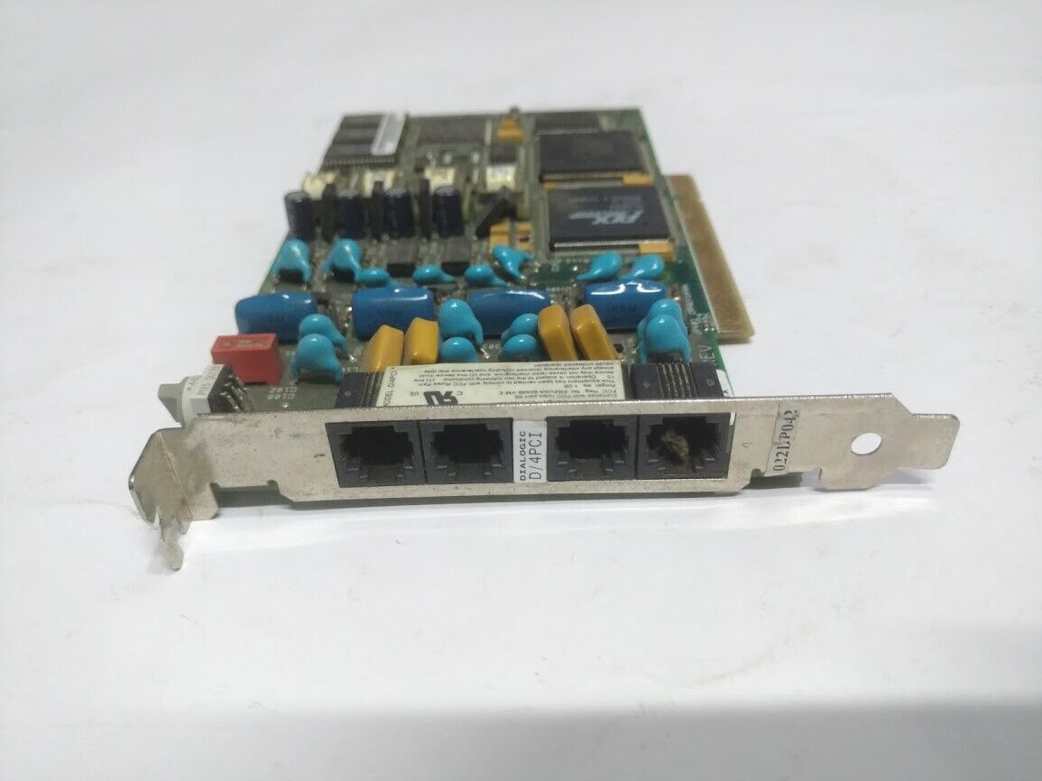 Dialogic D/4PCI 83-0562-003 Rev A 96-0676-001 85-0562-006 Rev.A PBX 4 port In - Image 7