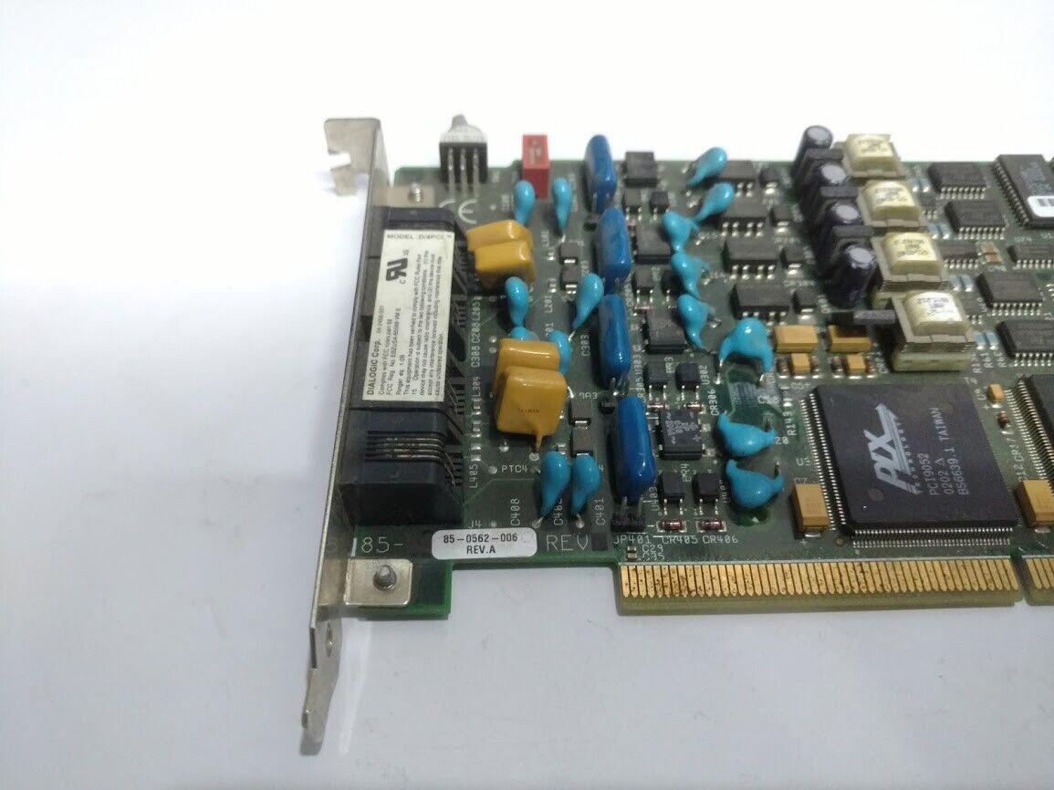 Dialogic D/4PCI 83-0562-003 Rev A 96-0676-001 85-0562-006 Rev.A PBX 4 port In - Image 2