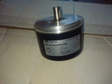 Baumer BDC 06.24K4096/K508 Incremental Encoder Ferag L-85 BDC0624K4096/K508