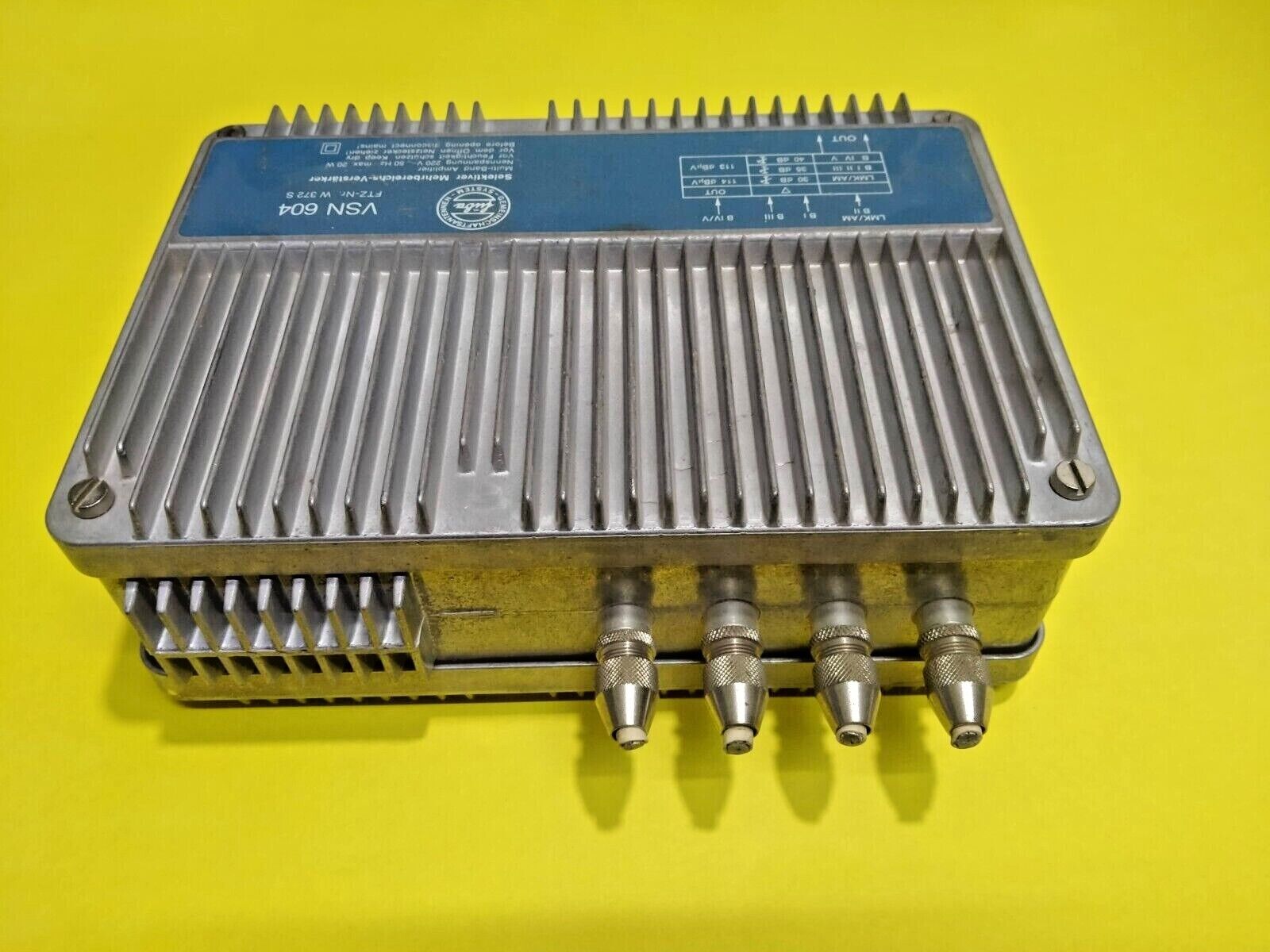 SELEKTIVER MEHRBEREICHS VSN 604 Multi Band Amplifier - Image 4