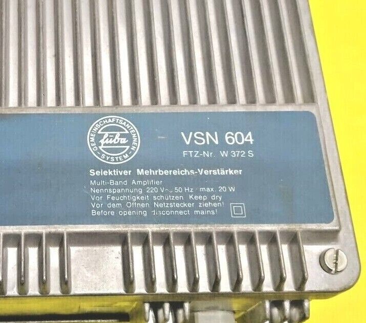 SELEKTIVER MEHRBEREICHS VSN 604 Multi Band Amplifier - Image 3