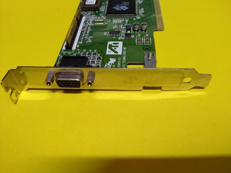 ATI Rage agp 1025281000 Assy. P/N. 109-52800-01 AMC Ver. 2.0 AGP VGA card ATI - Image 7