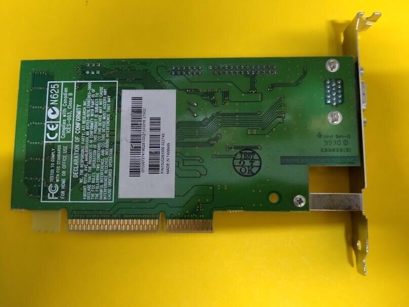 ATI Rage agp 1025281000 Assy. P/N. 109-52800-01 AMC Ver. 2.0 AGP VGA card ATI - Image 5