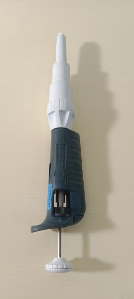 Gilson P5000 100-1000ul Adjustable Volume Pipetman Metal Ejector Single Channel