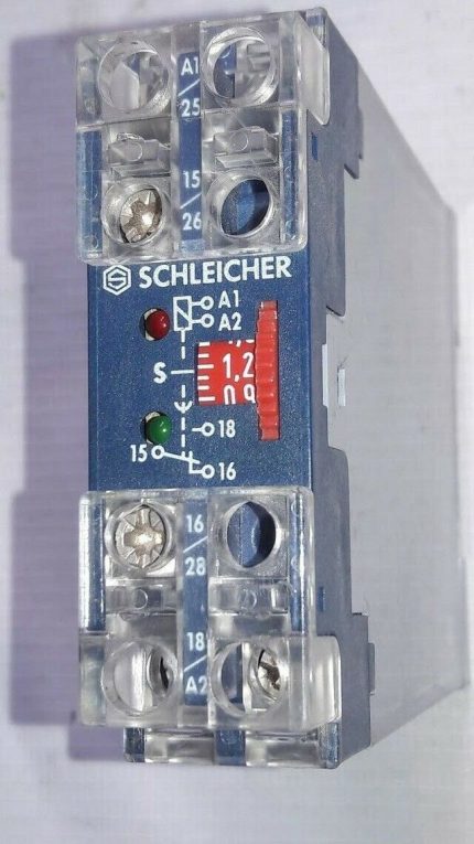 Schleicher Type KZT11 Nr 06012765 291 037 Delay Timer Relay 06012765291