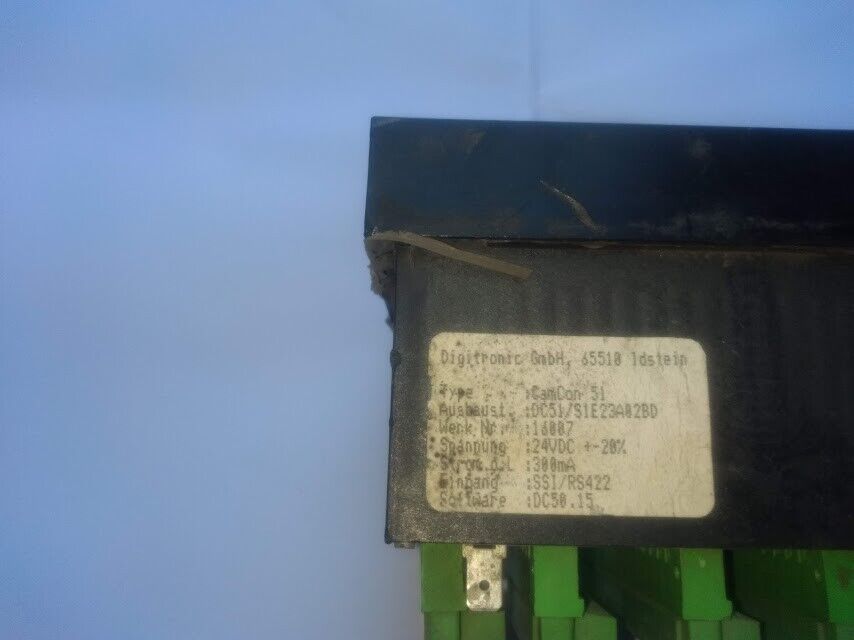 Digitronic CamCon 51 16007 Controller Display DC51/S1E23A02BD - Image 4