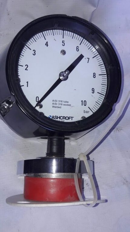 Ashcroft Duragauge 238A679-01 Rev A Pressure Gauge C1018 Marine Store Spare New