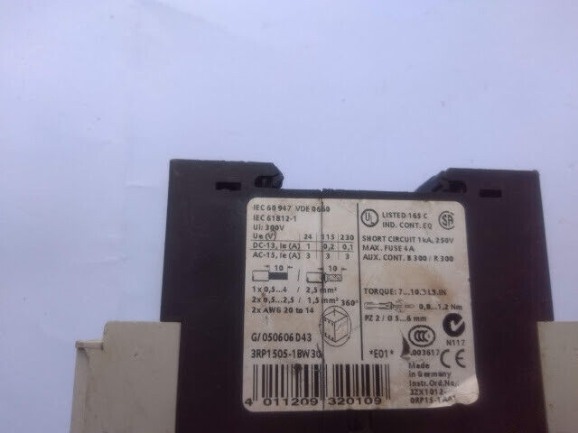 Siemens 3RP1505-1BW30 Time Delay Relay 3RP15051BW30 - Image 8