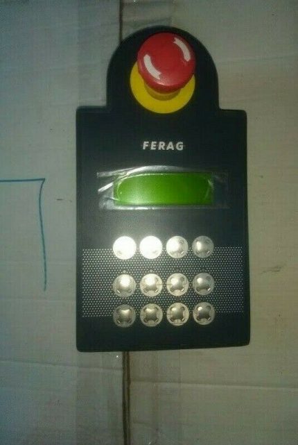 FERAG 584.021.006 Handheld Control Panel 584021006