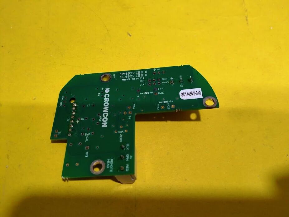 Crowcon SM6322 ISS8 S-4822 ISS8 P/N SO11469/2-010 PCB Amplifier Card New - Image 4