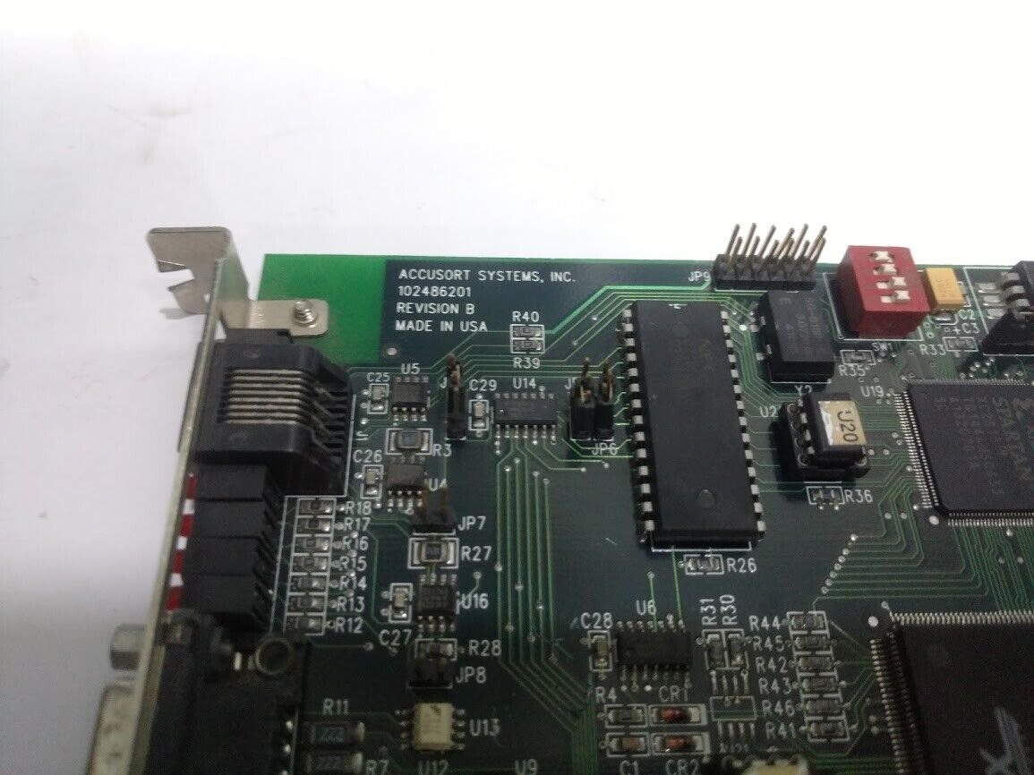 Accusort Systems 102486201 Rev. B 1000051152 Rev. 0 PCI Interface Card - Image 3