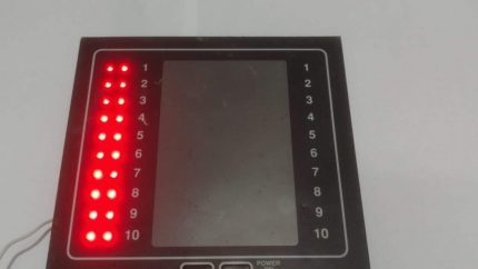 Selco M1000-24-10C 220304 A15D Alarm Annunciator M10002410C