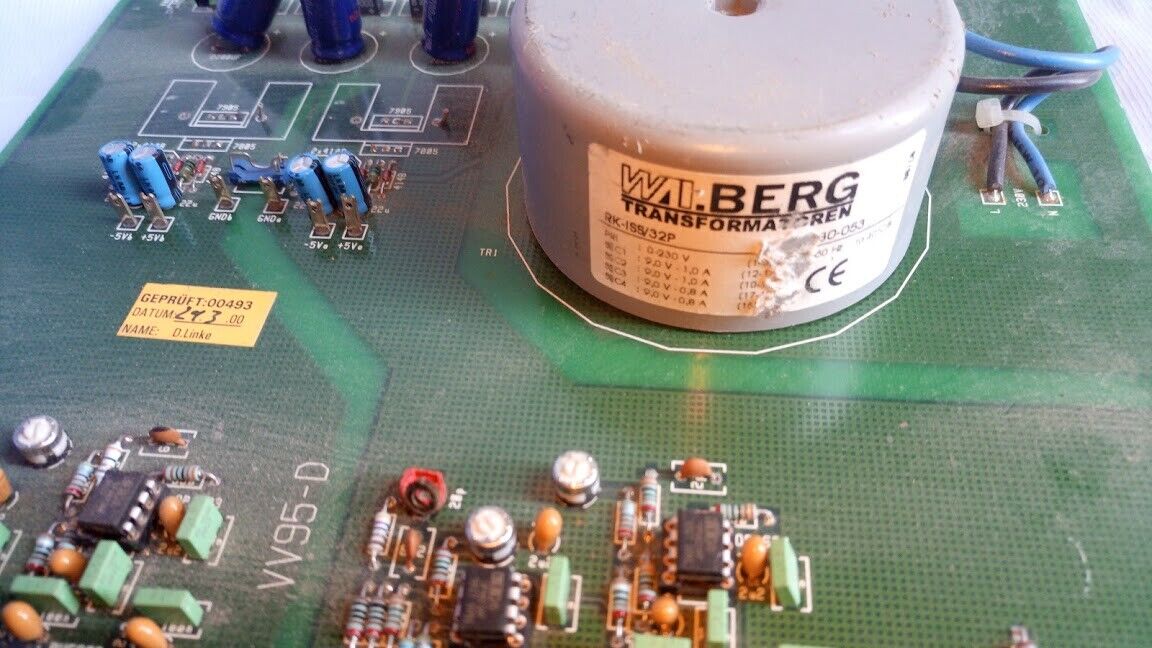 Trane / Woods VV95-D Pc Board 00493 power board with WAI.Berg Transformer - Image 3