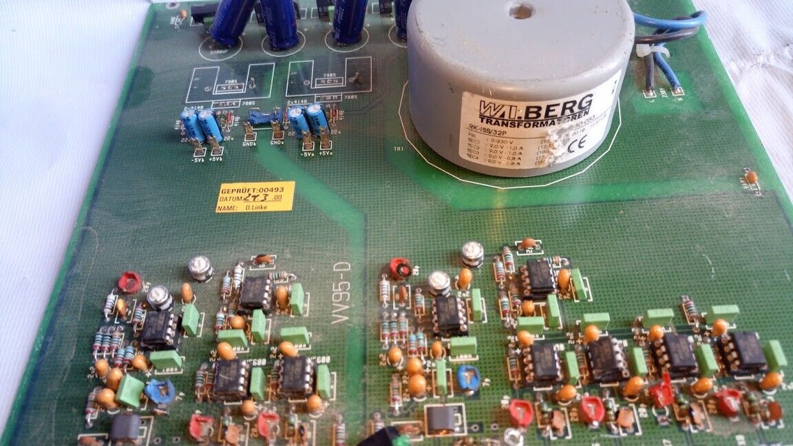 Trane / Woods VV95-D Pc Board 00493 power board with WAI.Berg Transformer - Image 4