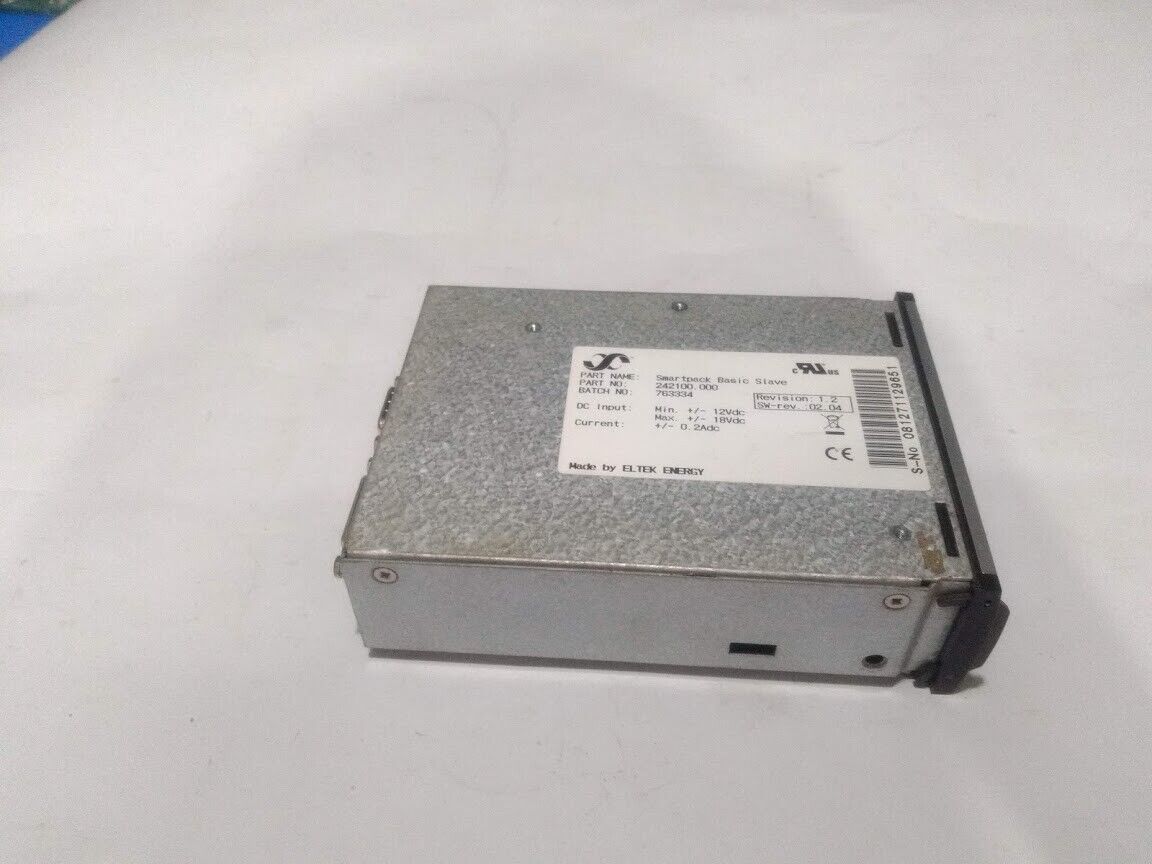 Eltek Energy 242100.000 Ver 1.2 SW-Ver.:2.04 SmartPack Basic Slave 242100000 - Image 5