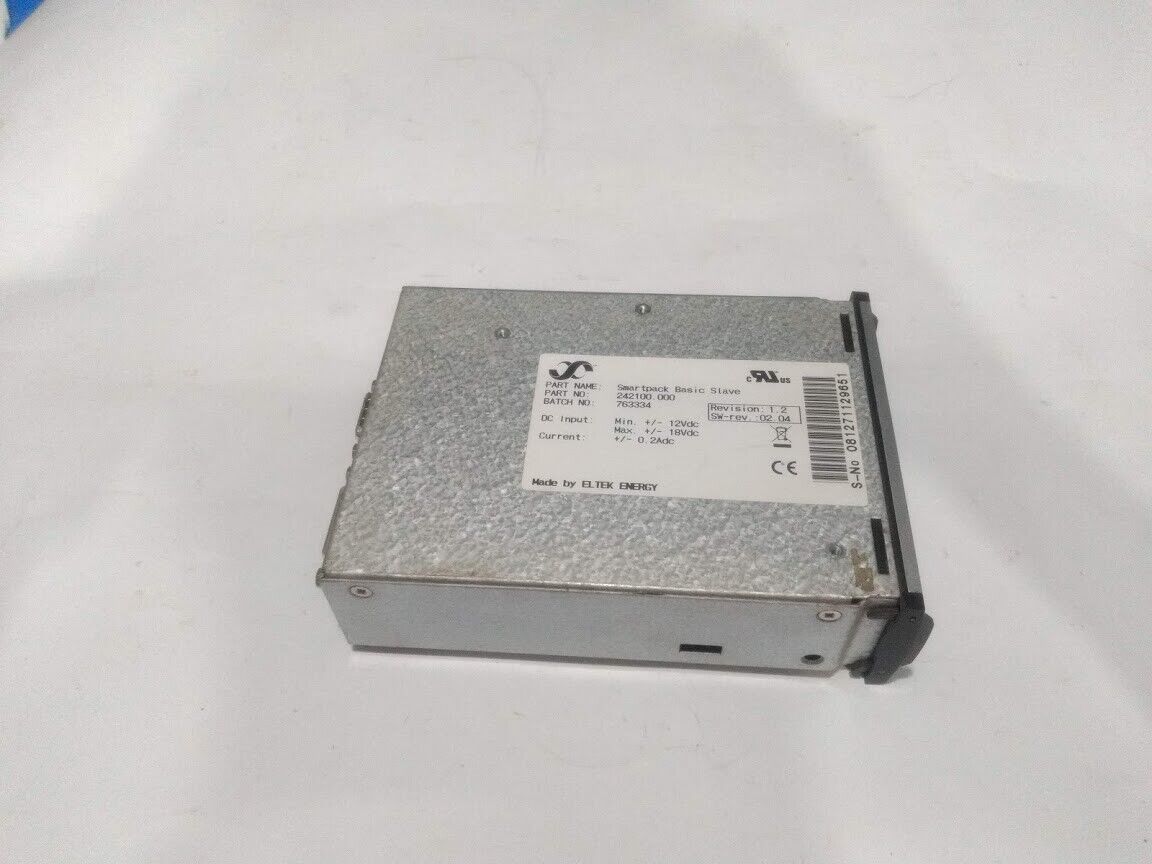 Eltek Energy 242100.000 Ver 1.2 SW-Ver.:2.04 SmartPack Basic Slave 242100000 - Image 3