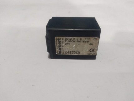 Burkert 048776N 0212 A 3.0 FPM MS Flensch PN0-6bar Solenoid Valve coil only