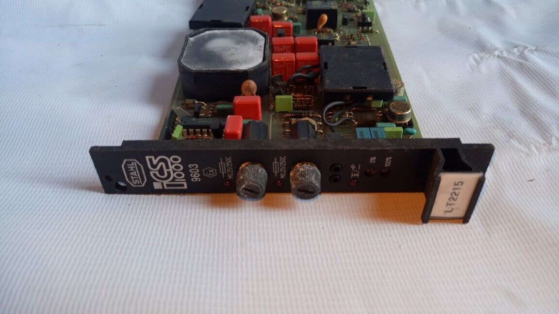 STAHL CSI 1000 9603 9603/73-22-11 Ex-80/2046X PC Board - Image 3