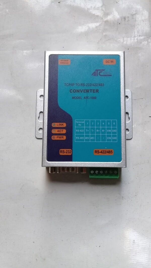 ATC Technology Co.,Ltd ATC-1000 TCP/IP TO RS232/422/485 Converter New - Image 3