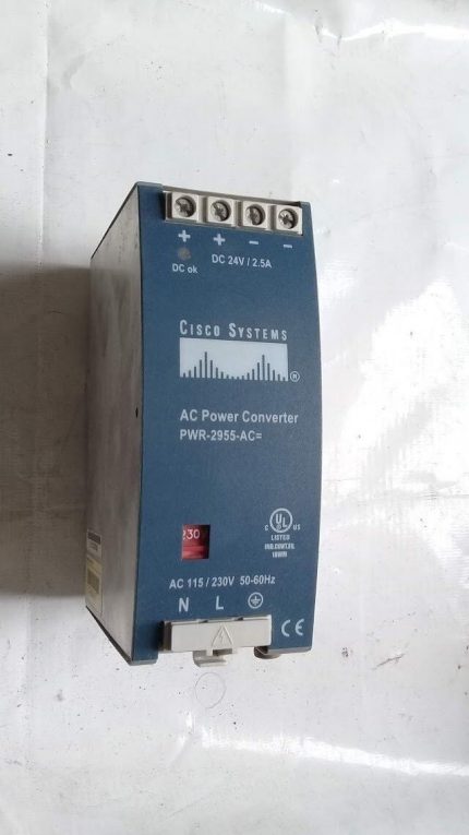 Cisco Systems PWR-2955AC Pn 74-3243-01 Power Supply Converter 74324301