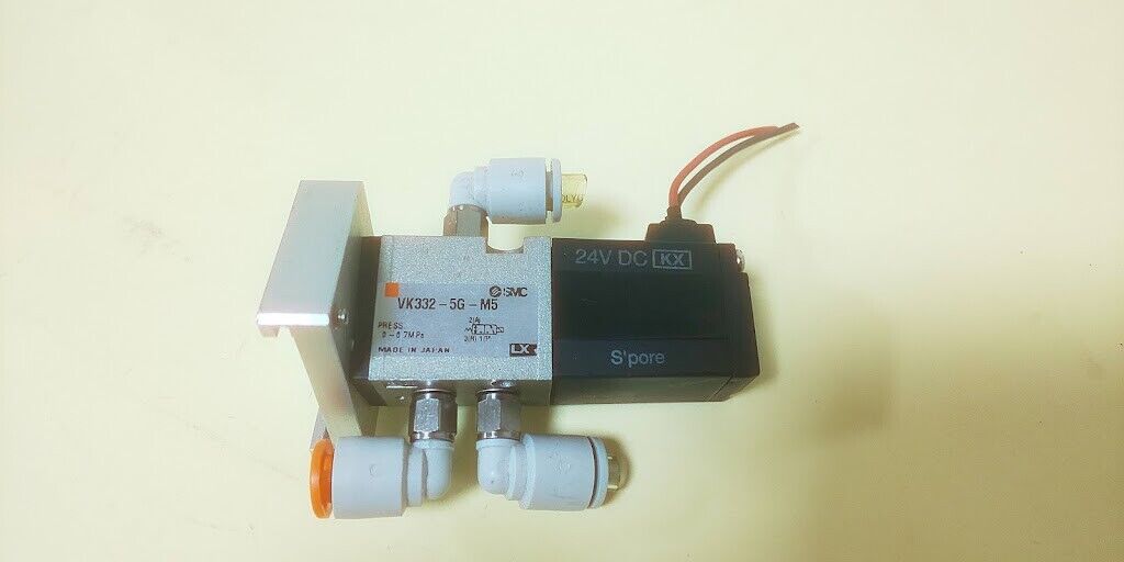 Solenoid Valve VK332-5G-M5 3-Port 24V DC SMC - Image 8