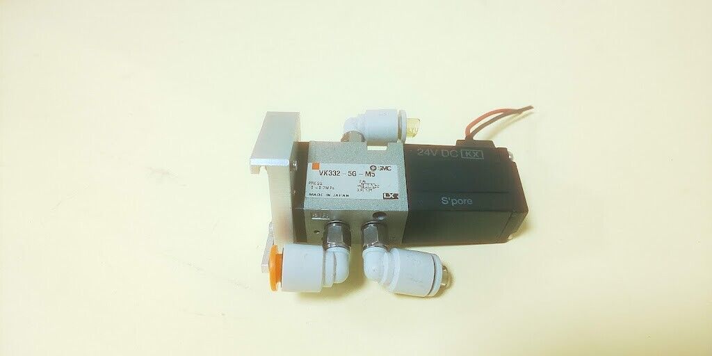 Solenoid Valve VK332-5G-M5 3-Port 24V DC SMC - Image 6