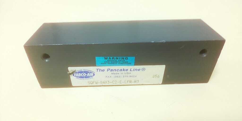 FabcoAir SQFW-04X3-C2-E-LFR-R3 Pancake Line Pneumatic Cylinder-Pneumatic Product