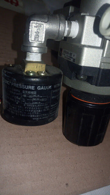 SMC Corporation IDG10-03B Membrane Air Dryer with pressure gauge AR3000-03 - Image 7