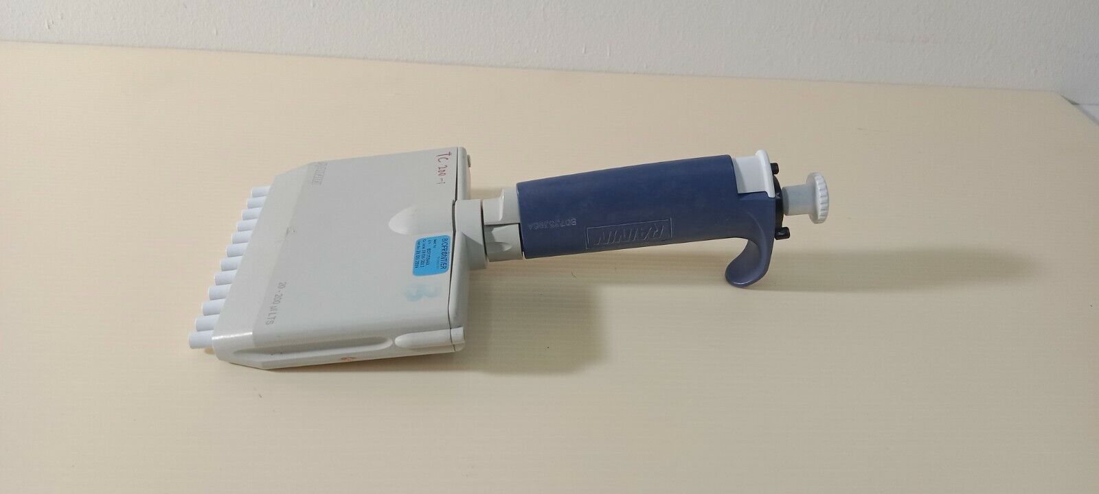 Rainin PipetLite Multichannel Pipette 20200ul LTS 12 Channels