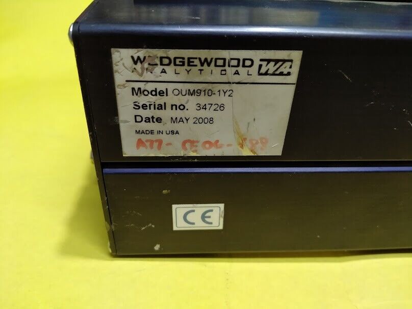 Wedgewood Analytical OUM910-1Y2 Ver. 1.14E Integra UV Analyzer OUM9101Y2 - Image 8