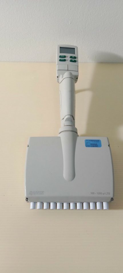 EDP3-Plus Rainin E DPA Plus Electronic Multichannel Pipette 100-1200ul LTS 12 Ch