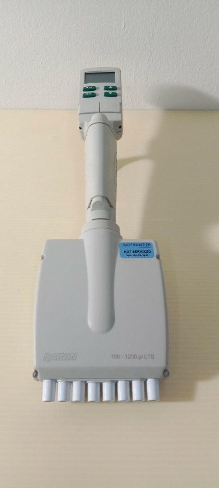 EDP3-Plus Rainin E DPA Plus Electronic Multichannel Pipette 100-1200ul LTS 8 Cha