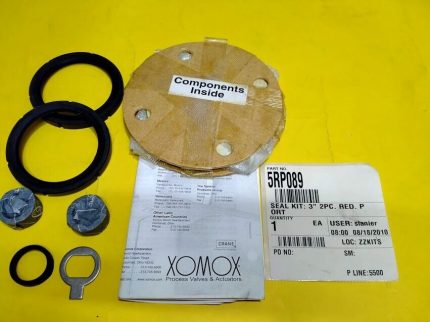 Xomox Tufline Figure 500 series valve genuine service kit 5RP089