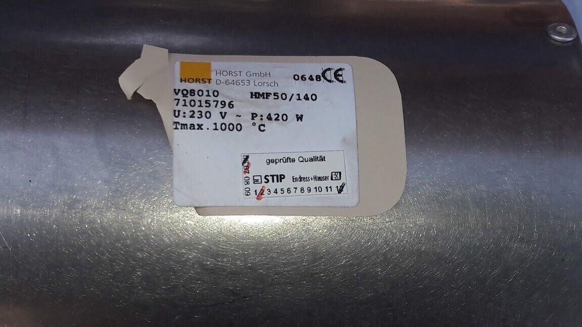 Endress+Hauser/HORST GmbH HMF50/140 VQ8010 71015796 max temperature 1000C - Image 3