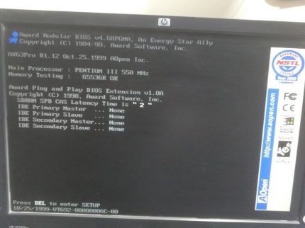 AOpen AX63PRO 98824 48.87881.013 AX63 Pro R1.12 Bios V1.0A MotherBoard PIII 550M